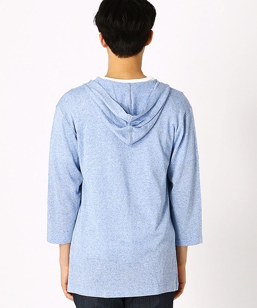 COMME CA ISM（コムサイズム）の「★ＴＶドラマ着用商品★ Ｔシャツセット ボタンレスカーディガン（カーディガン/ボレロ・メンズ・ネイビー/グレー/サックスブルー・MEDIUM/LARGE）」の7枚目の写真