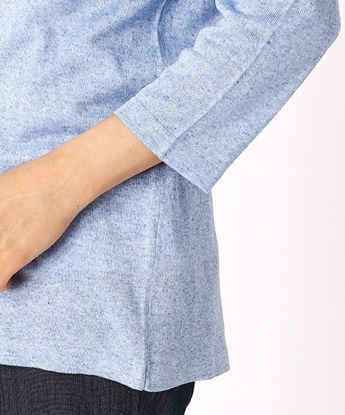 COMME CA ISM（コムサイズム）の「★ＴＶドラマ着用商品★ Ｔシャツセット ボタンレスカーディガン（カーディガン/ボレロ・メンズ・ネイビー/グレー/サックスブルー・MEDIUM/LARGE）」の9枚目の写真