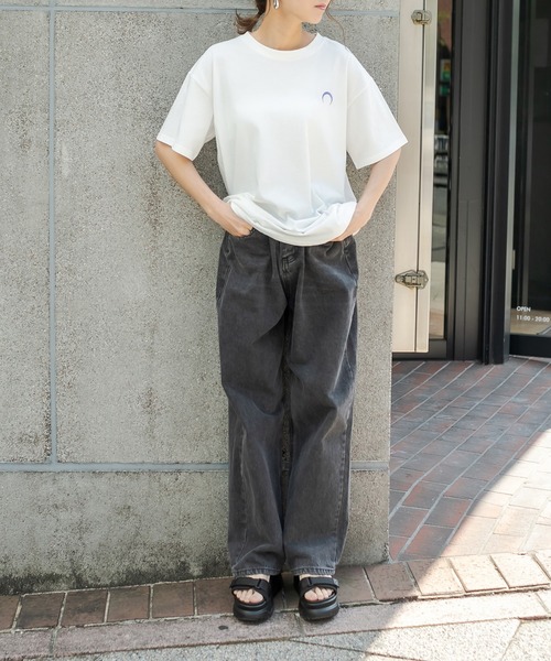 RASVOA（ラスボア）の「ホックタックデニムパンツ/21（デニムパンツ・レディース・ブラック・S/M）」の15枚目の写真