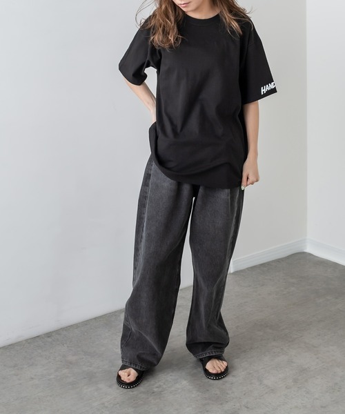 RASVOA（ラスボア）の「ホックタックデニムパンツ/21（デニムパンツ・レディース・ブラック・S/M）」の18枚目の写真