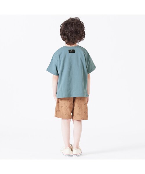 BREEZE(ブリーズ)の「6柄恐竜刺繍Tシャツ(Tシャツ/カットソー・キッズ・イエロー/レッド/チャコール/ブルー/ベージュ/カーキ・90/100/130/120/140/80/110)」の8枚目の写真