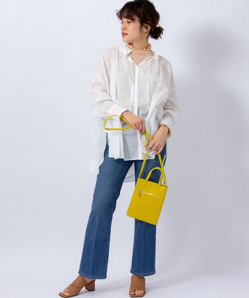 NOLLEY’S(ノーリーズ)の「マルチショルダーポシェット(ショルダーバッグ・レディース・ベージュ/オフホワイト/イエロー/グリーン・FREE)」の19枚目の写真