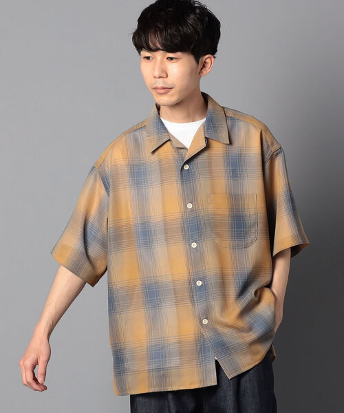 PENDLETON(ペンドルトン)の「【PENDLETON/ペンドルトン】OPEN COLLAR SHIRTS オープンカラーシャツ #1275-4007(シャツ/ブラウス・メンズ・ブラウン系その他/イエロー系その他・M/L)」の1枚目の写真
