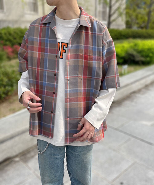 PENDLETON(ペンドルトン)の「【PENDLETON/ペンドルトン】OPEN COLLAR SHIRTS オープンカラーシャツ #1275-4007(シャツ/ブラウス・メンズ・ブラウン系その他/イエロー系その他・M/L)」の6枚目の写真