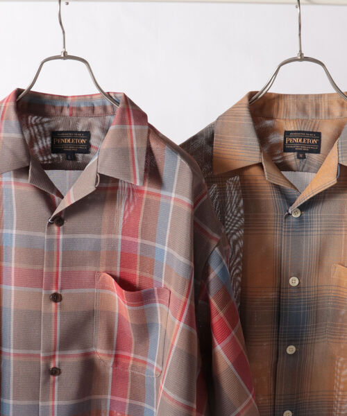 PENDLETON(ペンドルトン)の「【PENDLETON/ペンドルトン】OPEN COLLAR SHIRTS オープンカラーシャツ #1275-4007(シャツ/ブラウス・メンズ・ブラウン系その他/イエロー系その他・M/L)」の3枚目の写真