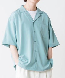 WEGO | WEGO/ドロップショルダーオープンカラー半袖シャツ(シャツ/ブラウス)