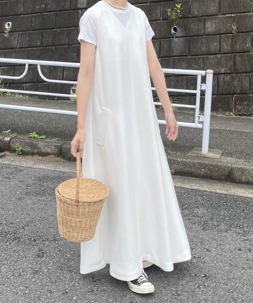 PERNA（ペルナ）の「ノースリーブロングワンピース（ワンピース）」 - WEAR