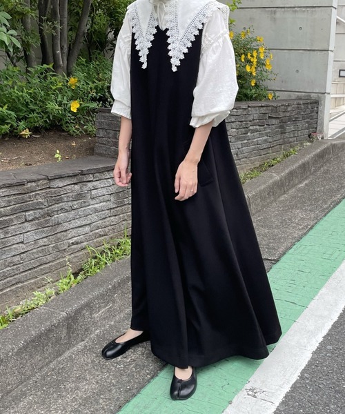 PERNA（ペルナ）の「ノースリーブロングワンピース（ワンピース）」 - WEAR