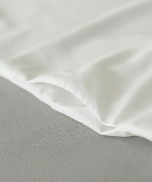 『バンドカラー半袖シャツワンピース』（シャツワンピース）｜n'OrLABEL（ノアールレーベル）