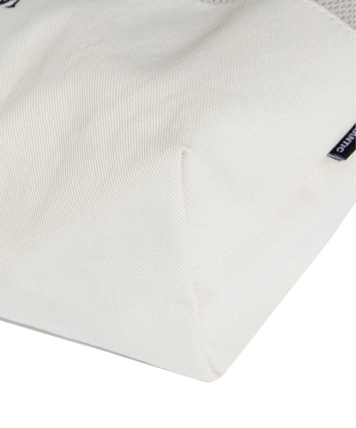 ROMANTIC CROWN（ロマンティッククラウン）の「【ROMANTIC CROWN】MESH BUCKET BAG / ロマンティッククラウン メッシュ バケット バッグ（ショルダーバッグ・メンズ・ネイビー/オートミール・FREE）」の12枚目の写真