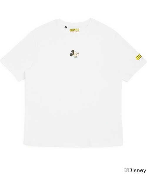 Guess（ゲス）の「GUESS/ゲス GUESS・DISNEY TEE1 Tシャツ 半袖Tシャツ SST（Tシャツ/カットソー・メンズ・ホワイト/ブラック・M/L/XL）」の2枚目の写真