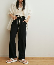 ヘヴィーウェイトコットンカットソーリラックスパンツ