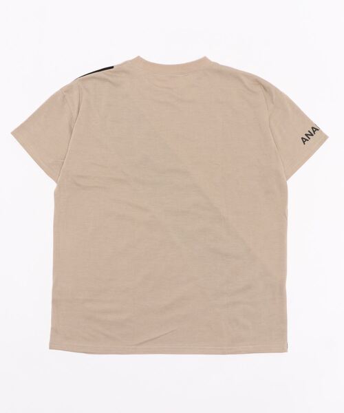 ANAP GｉRL（アナップガール）の「ダメージビッグTシャツ（Tシャツ/カットソー・キッズ・ベージュ/ホワイト/ブラック・M/S）」の4枚目の写真