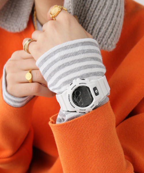G-SHOCK(ジーショック)の「【CASIO / カシオ】GMN-691-7AJF(デジタル腕時計・レディース・ホワイト・FREE)」の10枚目の写真