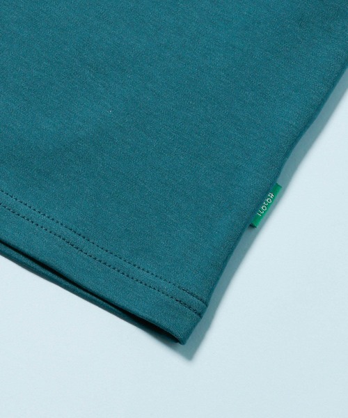 NANO universe(ナノユニバース)の「《WEB限定》《汗染み防止》Anti Smell KIDS Tシャツ 半袖(Tシャツ/カットソー・キッズ・ベージュ/ブルーグリーン/ホワイト・120/100/110)」の8枚目の写真