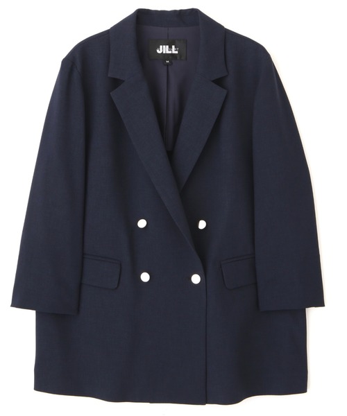 JILL by JILL STUART（ジルバイジルスチュアート）の「◇ハイツイストセットアップ(ジャケット）（テーラードジャケット・レディース・ベージュ/ネイビー・SMALL/MEDIUM）」の13枚目の写真