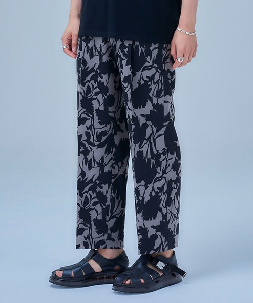 UNITED TOKYO(ユナイテッドトウキョウ)の「リーフプリントスラックス(スラックス・メンズ・ブラウン/グレー・1/2/3)」の7枚目の写真