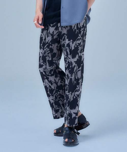 UNITED TOKYO(ユナイテッドトウキョウ)の「リーフプリントスラックス(スラックス・メンズ・ブラウン/グレー・1/2/3)」の10枚目の写真