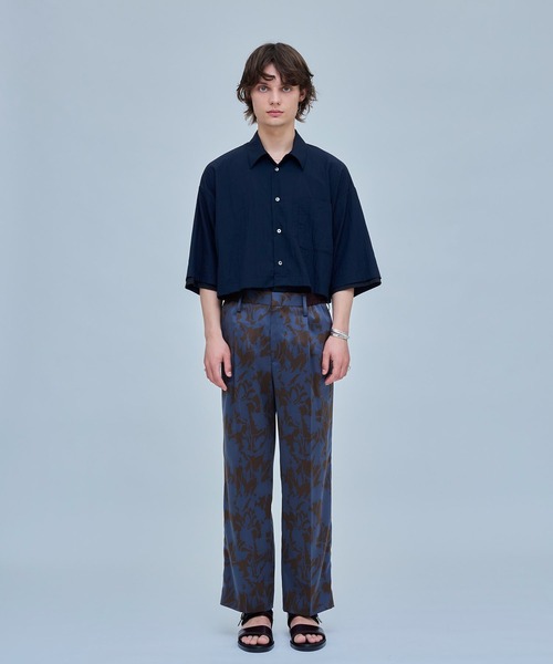 UNITED TOKYO(ユナイテッドトウキョウ)の「リーフプリントスラックス(スラックス・メンズ・ブラウン/グレー・1/2/3)」の11枚目の写真