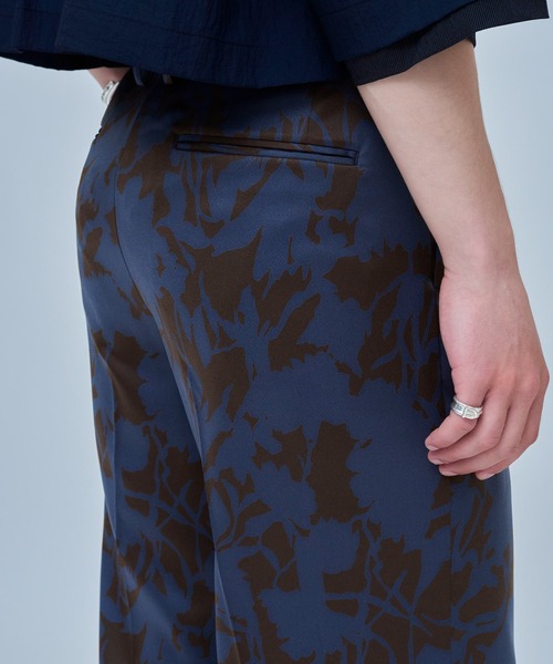 UNITED TOKYO(ユナイテッドトウキョウ)の「リーフプリントスラックス(スラックス・メンズ・ブラウン/グレー・1/2/3)」の22枚目の写真