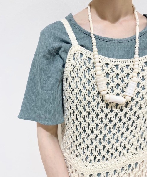 Kastane（カスタネ）の「ボーンネックレス（ネックレス・レディース・アイボリー・FREE）」の6枚目の写真