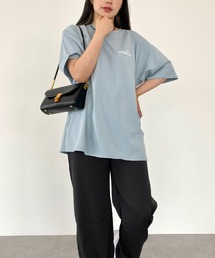 emutto | 【オリジナル】emuttoﾛｺﾞ ｵｰﾊﾞｰTｼｬﾂ(Tシャツ/カットソー)