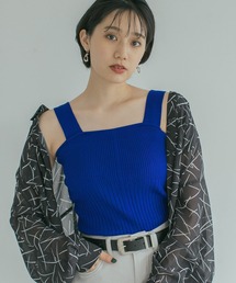 PAGEBOY | ランダムリブニットタンク(ニット/セーター)