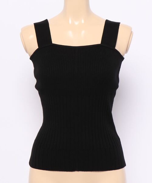 PAGEBOY(ページボーイ)の「ランダムリブニットタンク(ニット/セーター・レディース・ブラック/グレー/オフホワイト/イエロー/インディゴブルー・FREE)」の22枚目の写真