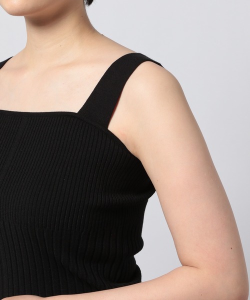 PAGEBOY(ページボーイ)の「ランダムリブニットタンク(ニット/セーター・レディース・ブラック/グレー/オフホワイト/イエロー/インディゴブルー・FREE)」の17枚目の写真