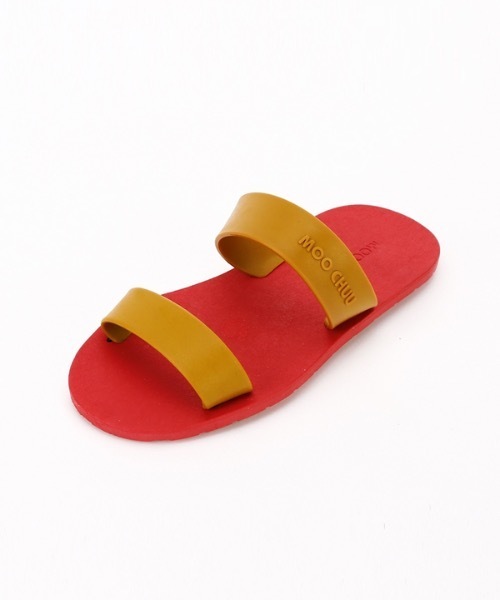 moochuu(ムーチュー)の「【moochuu 】MC03 2ストラップ / MC03 Two Straps(サンダル・レディース・ピンク/ブラウン×イエロー/ホワイト/ブラック×ホワイト/バイオレット/グレー×サックスブルー/ブルー/ブラック/ブラウン/イエロー/キャメル・36/44/43/41/37/38)」の10枚目の写真