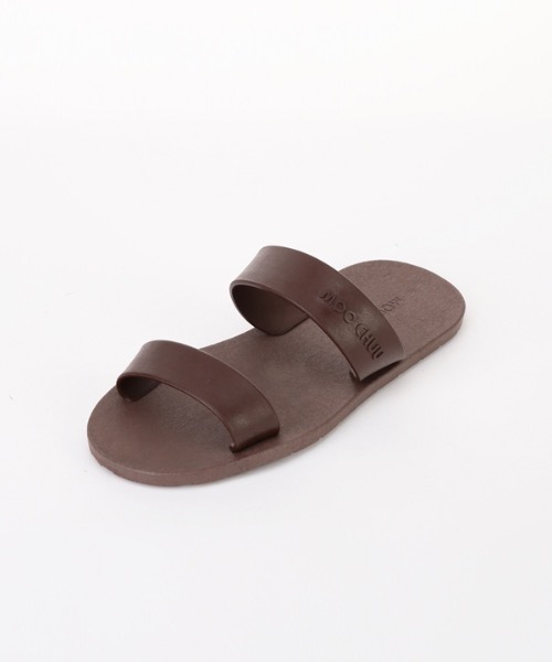 moochuu(ムーチュー)の「【moochuu 】MC03 2ストラップ / MC03 Two Straps(サンダル・レディース・ピンク/ブラウン×イエロー/ホワイト/ブラック×ホワイト/バイオレット/グレー×サックスブルー/ブルー/ブラック/ブラウン/イエロー/キャメル・36/44/43/41/37/38)」の1枚目の写真