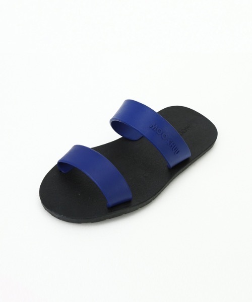moochuu(ムーチュー)の「【moochuu 】MC03 2ストラップ / MC03 Two Straps(サンダル・レディース・ピンク/ブラウン×イエロー/ホワイト/ブラック×ホワイト/バイオレット/グレー×サックスブルー/ブルー/ブラック/ブラウン/イエロー/キャメル・36/44/43/41/37/38)」の7枚目の写真