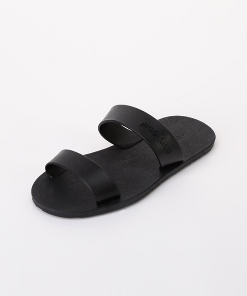 moochuu(ムーチュー)の「【moochuu 】MC03 2ストラップ / MC03 Two Straps(サンダル・レディース・ピンク/ブラウン×イエロー/ホワイト/ブラック×ホワイト/バイオレット/グレー×サックスブルー/ブルー/ブラック/ブラウン/イエロー/キャメル・36/44/43/41/37/38)」の3枚目の写真