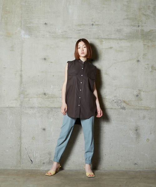 lautreamont BLEUBLANC（ロートレアモンブルーブラン）の「<lautreamont BLEUBLANC>リランチェツイルカーゴパンツ（その他パンツ・レディース・ホワイト/ブラック/カーキ・11号/9号/7号）」の10枚目の写真