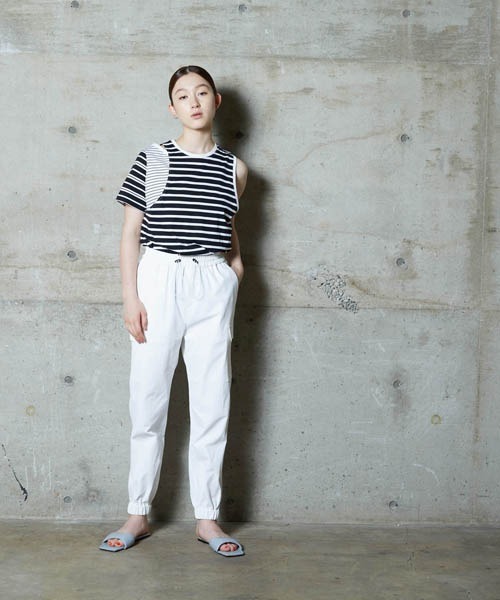 lautreamont BLEUBLANC（ロートレアモンブルーブラン）の「<lautreamont BLEUBLANC>リランチェツイルカーゴパンツ（その他パンツ・レディース・ホワイト/ブラック/カーキ・11号/9号/7号）」の20枚目の写真