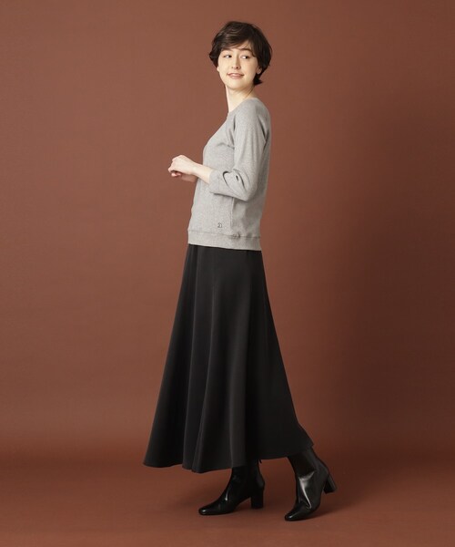 DRESSTERIOR（ドレステリア）の「◆【otonaMUSE11月号掲載】FABIO RUSCONI（ファビオルスコーニ）ショートブーツ（ブーツ・レディース・ホワイト系/ブラック・60/80/70）」の9枚目の写真