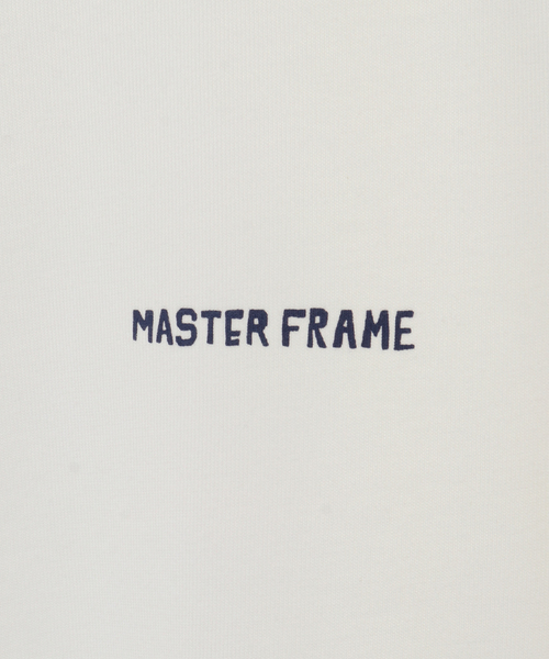 MEN'S MELROSE(メンズメルローズ)の「MASTER FRAME ハンドリドゥンロゴTシャツ(Tシャツ/カットソー・メンズ・パープル/ホワイト/ベージュ/ホワイト系その他・3/4/2)」の8枚目の写真