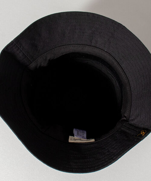 GLOSTER（グロスター）の「RIPSTOP BUCKET HAT リップストップバケットハット（ハット・メンズ・ブラック/ベージュ/オリーブ・FREE）」の11枚目の写真