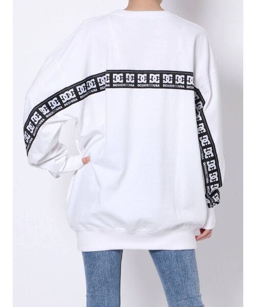 DC(ディーシー)の「DC×GYDA original design BACKLINE プルオーバー(Tシャツ/カットソー・レディース・オフホワイト/ブラック/ベージュ/カーキ・FREE)」の16枚目の写真