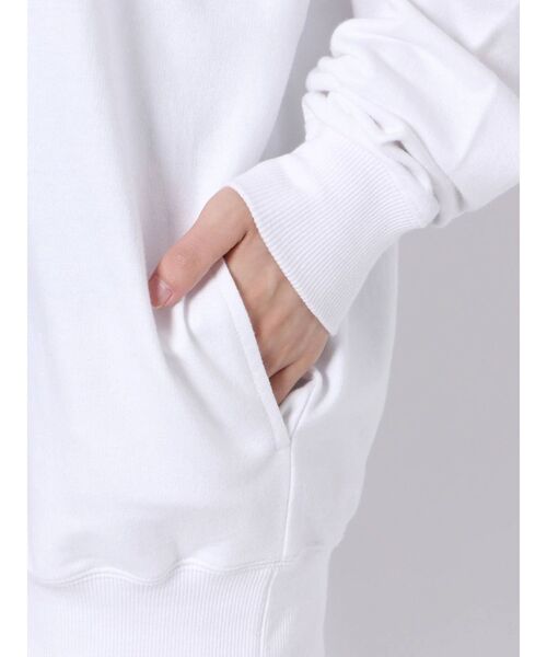 DC(ディーシー)の「DC×GYDA original design BACKLINE プルオーバー(Tシャツ/カットソー・レディース・オフホワイト/ブラック/ベージュ/カーキ・FREE)」の18枚目の写真