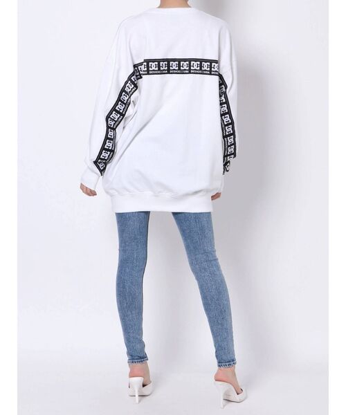 DC(ディーシー)の「DC×GYDA original design BACKLINE プルオーバー(Tシャツ/カットソー・レディース・オフホワイト/ブラック/ベージュ/カーキ・FREE)」の11枚目の写真