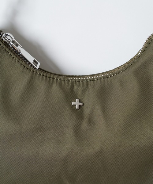 CIAOPANIC（チャオパニック）の「＃【PETA+JAIN/ペタアンドジェーン】PALOMA/2WAYチェーンハンドルナイロンバッグ（トートバッグ・レディース・オリーブ/ブラック・FREE）」の3枚目の写真