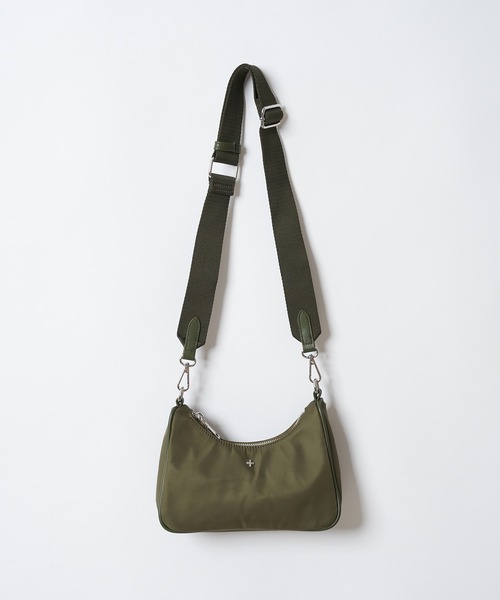 CIAOPANIC（チャオパニック）の「＃【PETA+JAIN/ペタアンドジェーン】PALOMA/2WAYチェーンハンドルナイロンバッグ（トートバッグ・レディース・オリーブ/ブラック・FREE）」の15枚目の写真