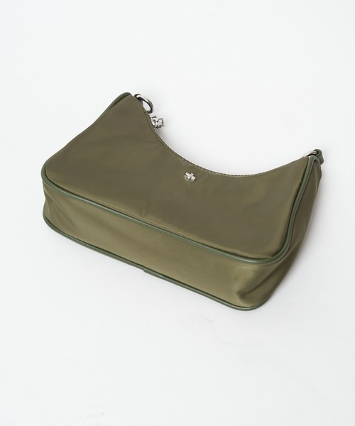 CIAOPANIC（チャオパニック）の「＃【PETA+JAIN/ペタアンドジェーン】PALOMA/2WAYチェーンハンドルナイロンバッグ（トートバッグ・レディース・オリーブ/ブラック・FREE）」の8枚目の写真
