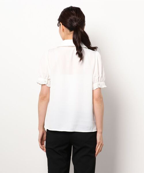 Secret Honey（シークレットハニー）の「ネクタイ付き学生風ブラウス（シャツ/ブラウス・レディース・ピンク/ブルー/ブラウン系その他・MEDIUM）」の10枚目の写真