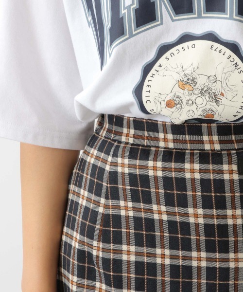 RAGEBLUE（レイジブルー）の「タータンチェックキルトスカート/214783（スカート・レディース・ブラック/グリーン・FREE）」の6枚目の写真
