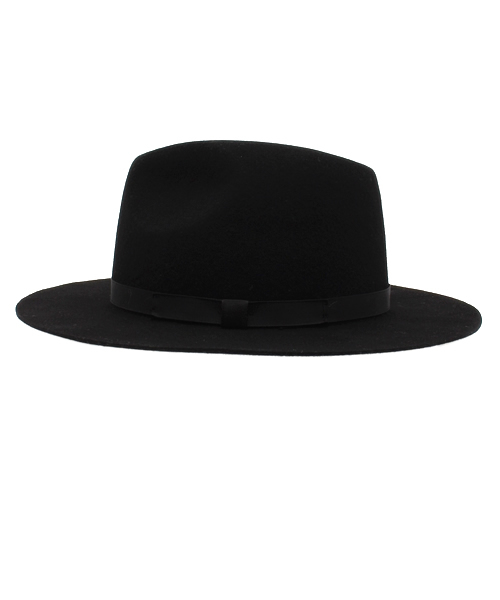 WEGO（ウィゴー）の「WEGO/ツバ広フェルトハット（ハット・メンズ・ブラック/グレー・FREE）」の3枚目の写真