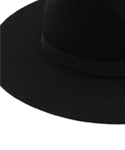 WEGO（ウィゴー）の「WEGO/ツバ広フェルトハット（ハット・メンズ・ブラック/グレー・FREE）」の6枚目の写真