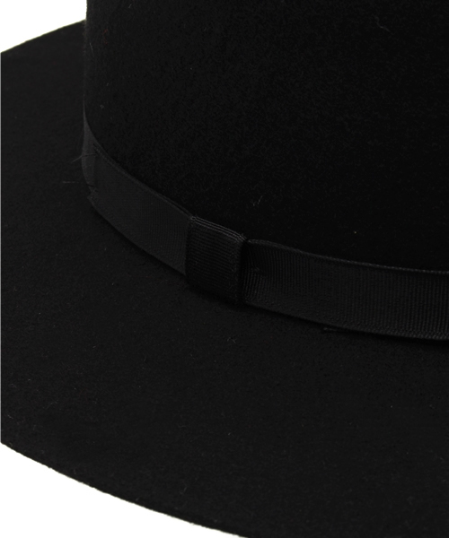 WEGO（ウィゴー）の「WEGO/ツバ広フェルトハット（ハット・メンズ・ブラック/グレー・FREE）」の7枚目の写真