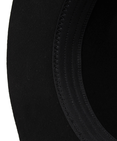 WEGO（ウィゴー）の「WEGO/ツバ広フェルトハット（ハット・メンズ・ブラック/グレー・FREE）」の8枚目の写真